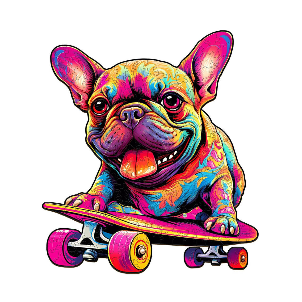 Skejťácký buldoček (Skate Frenchie)